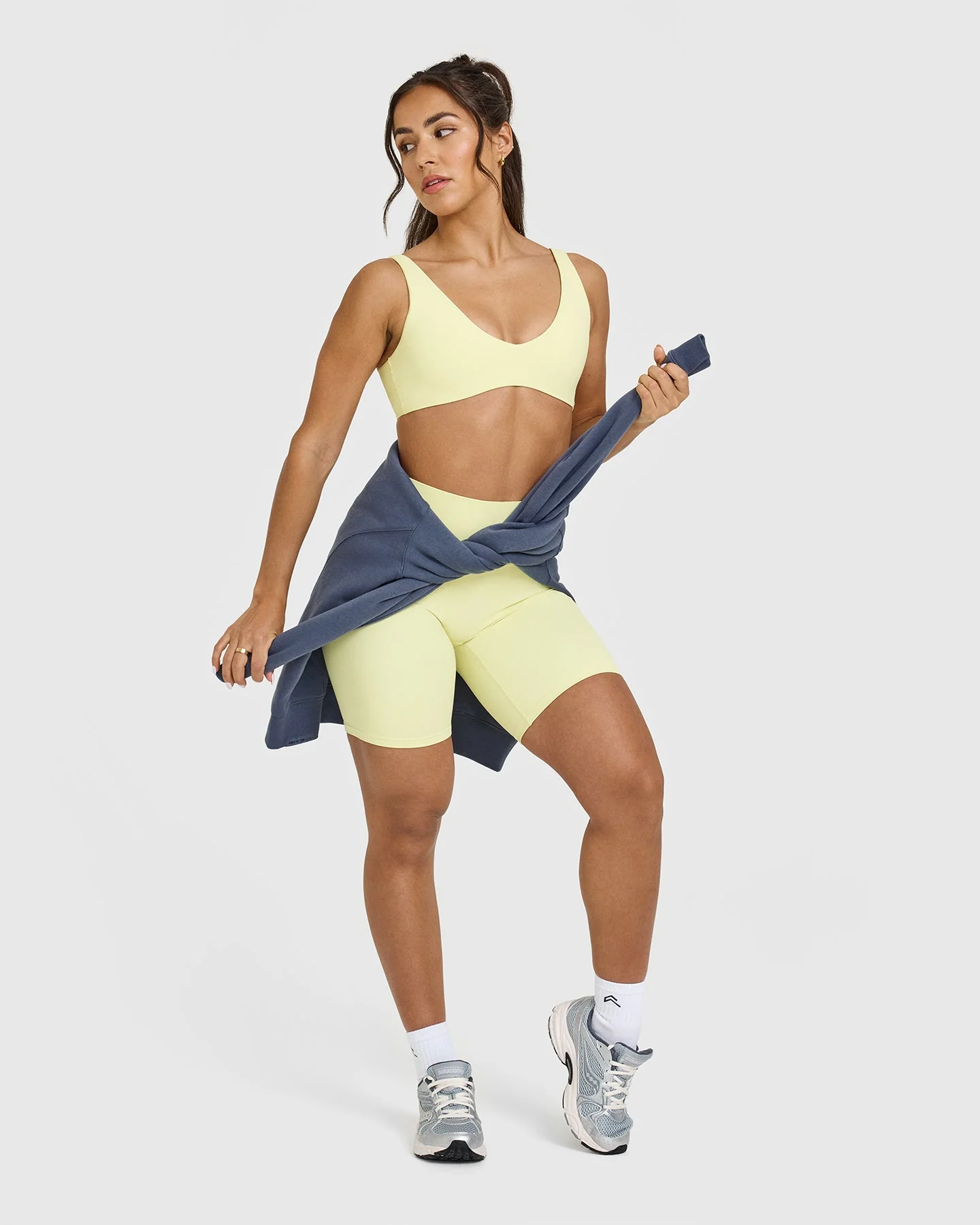 SoftMotion™ Scoop Back Bralette | Pastel Yellow - Image 3