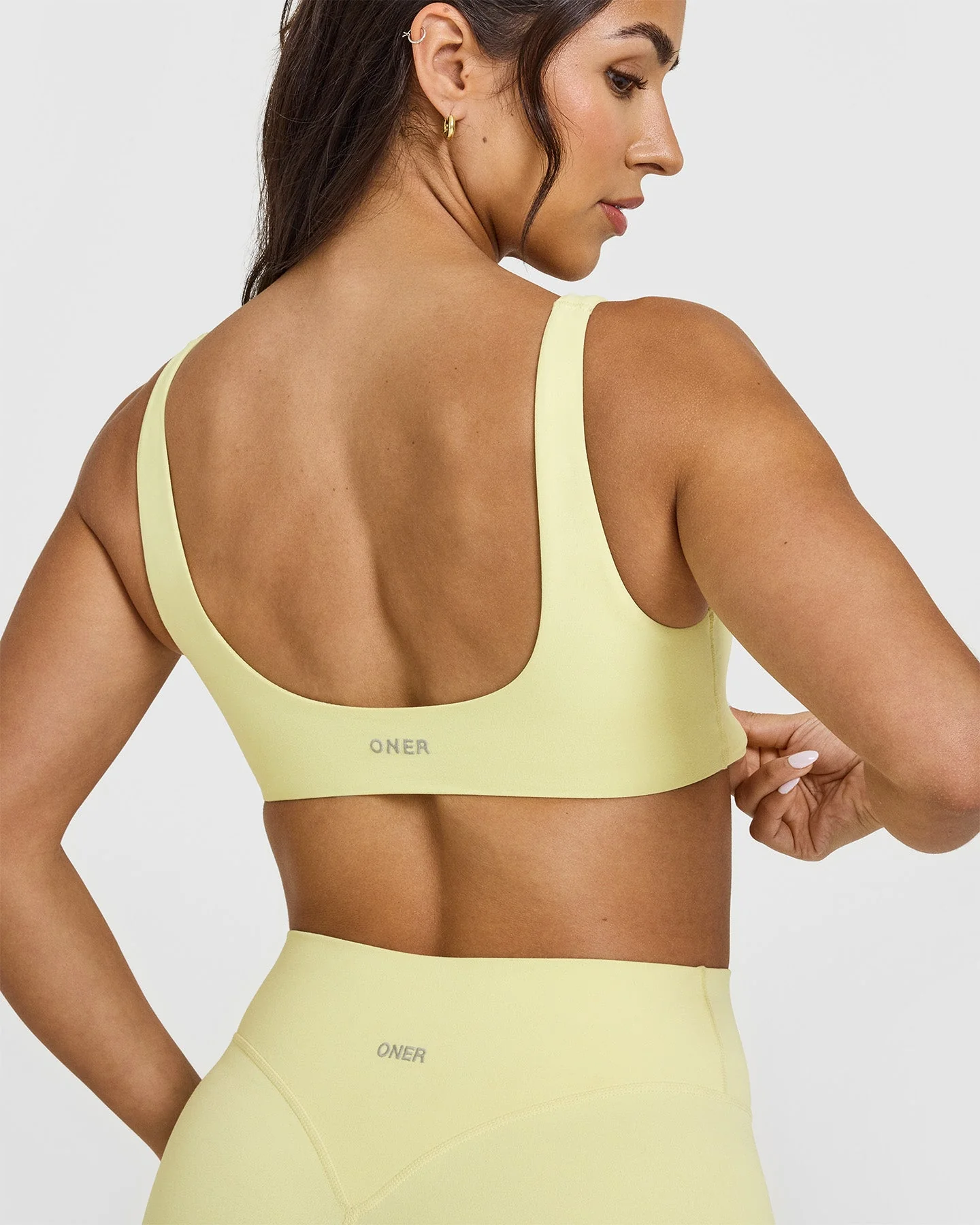 SoftMotion™ Scoop Back Bralette | Pastel Yellow - Image 4