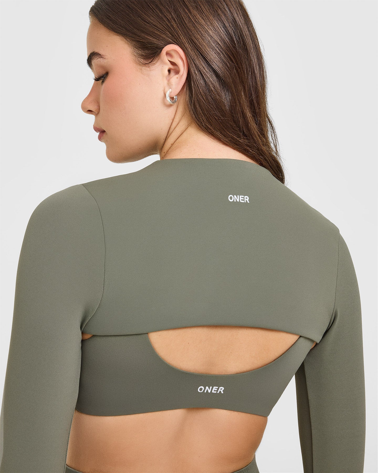 SoftMotion™ Shrug Cover with White Logo | Alpine Green - Image 4