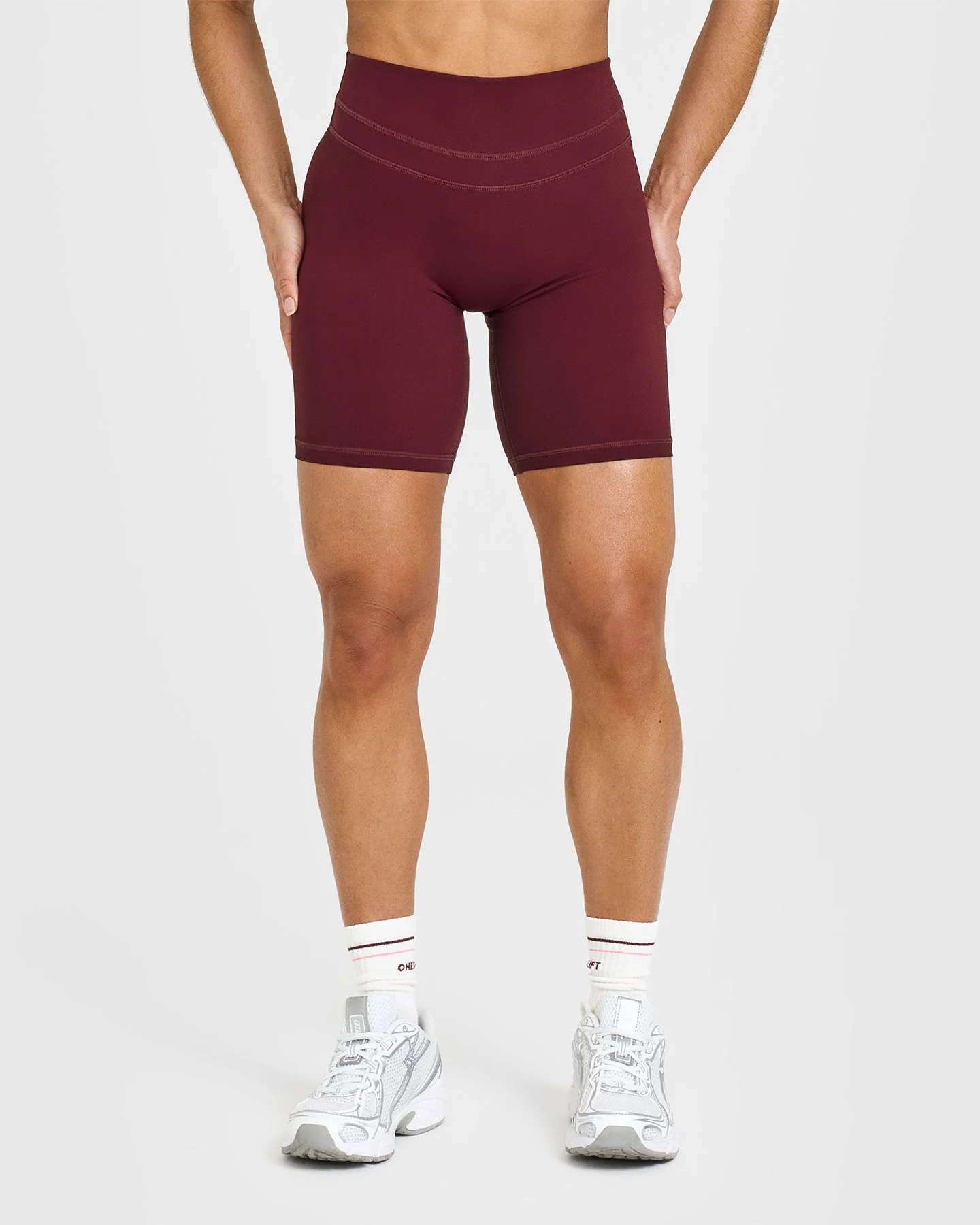 UnifiedMove™ Cycling Shorts 8" | Rosewood - Image 2
