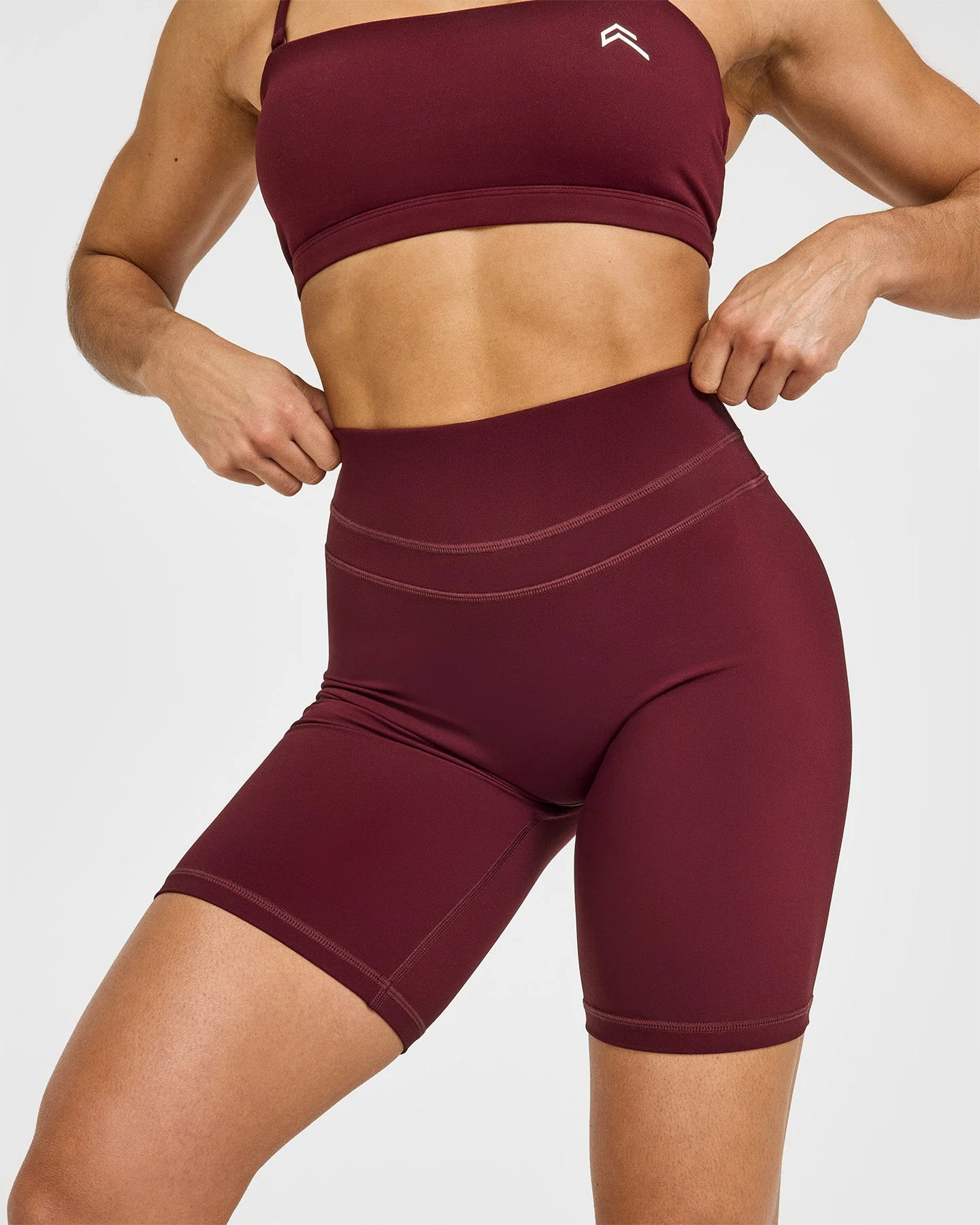 UnifiedMove™ Cycling Shorts 8" | Rosewood - Image 4