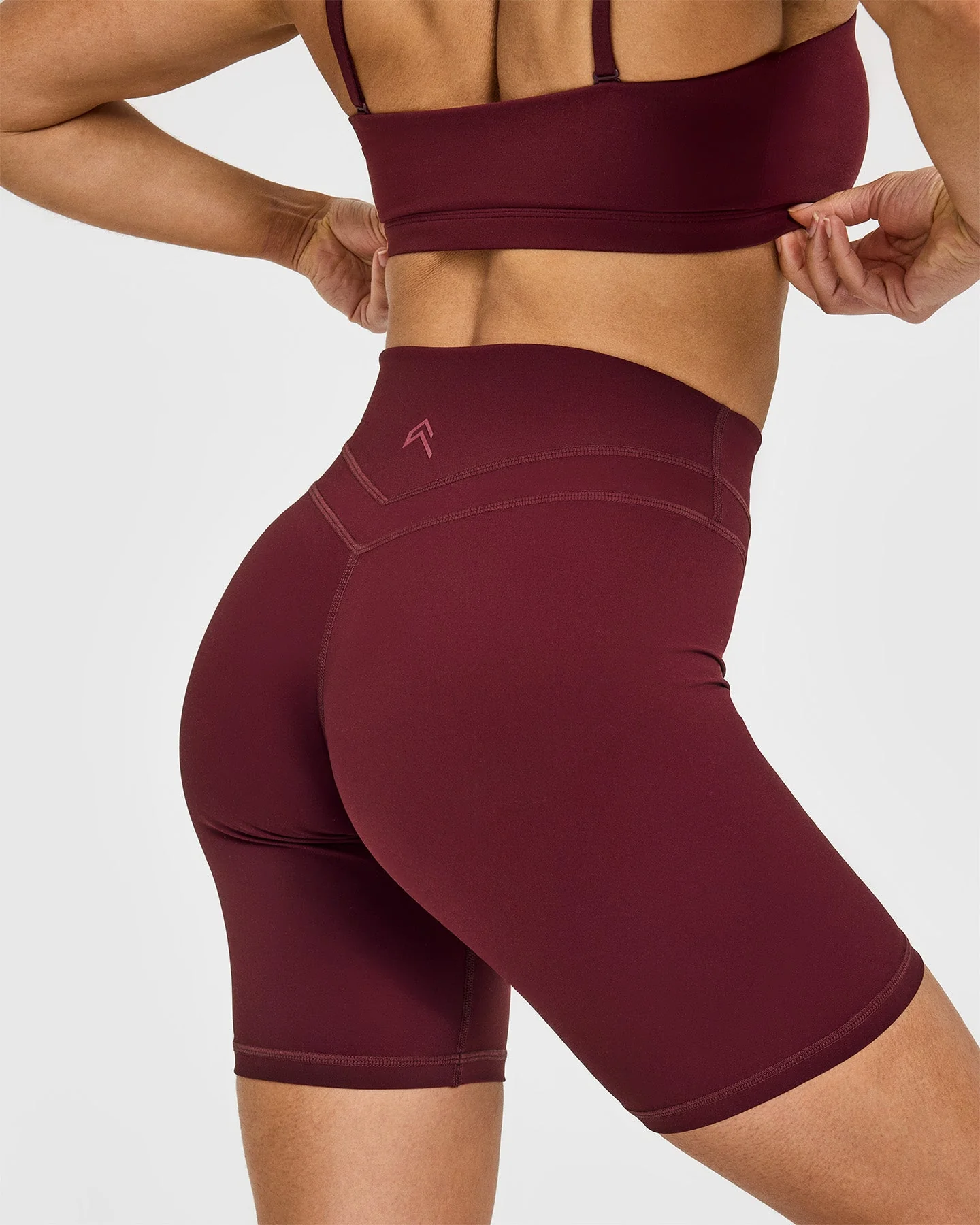 UnifiedMove™ Cycling Shorts 8" | Rosewood - Image 5