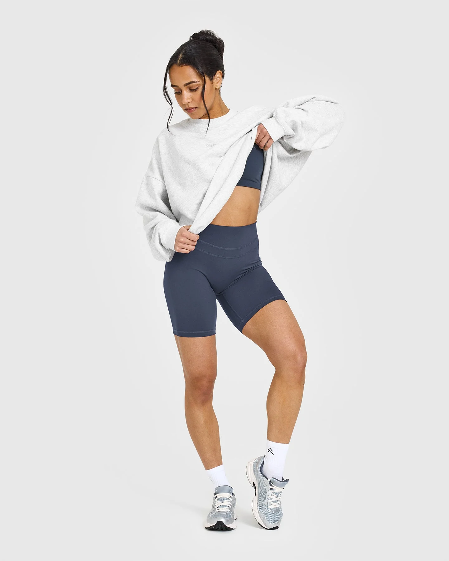 UnifiedMove™ Cycling Shorts 8" | True Blue - Image 3