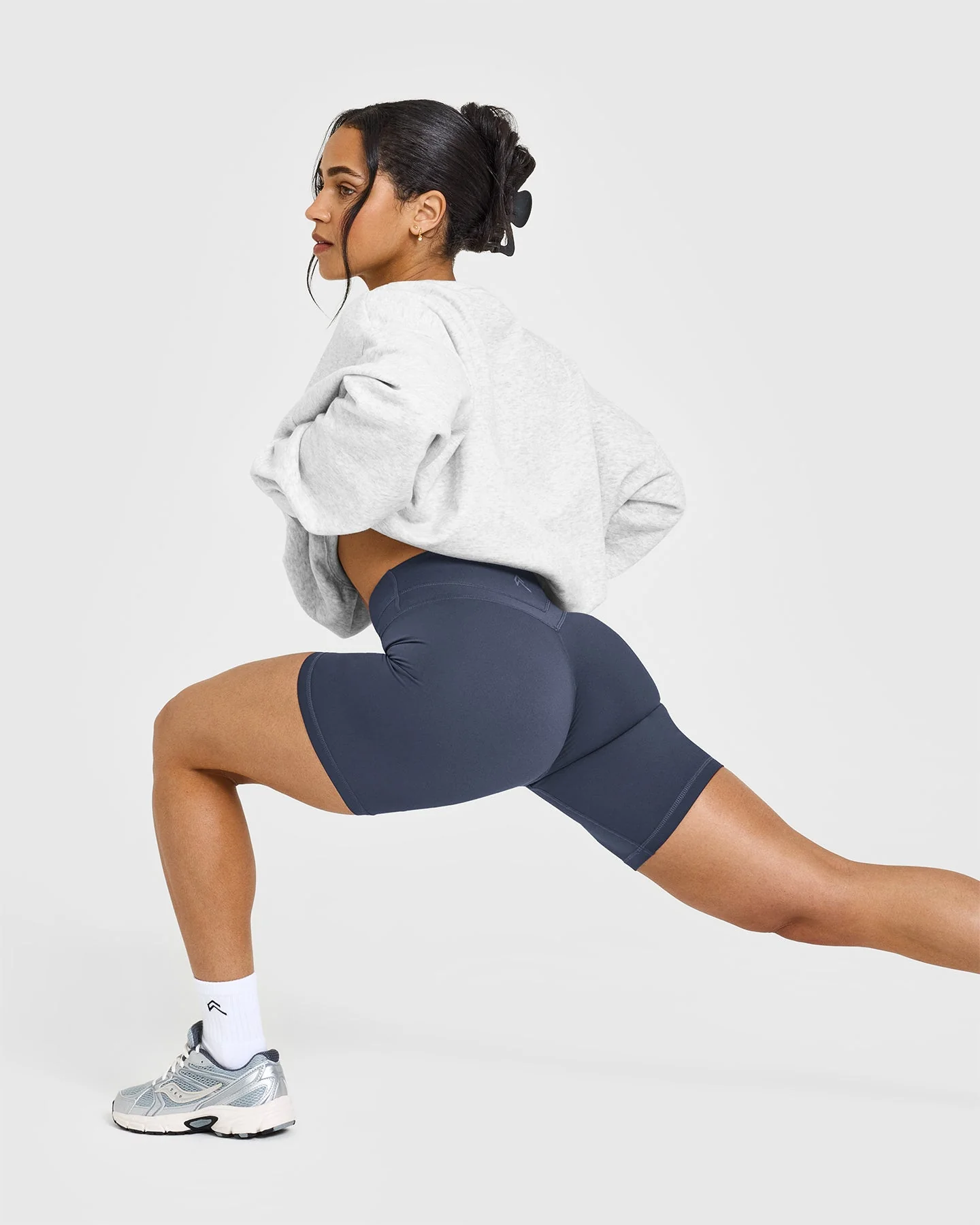 UnifiedMove™ Cycling Shorts 8" | True Blue - Image 5
