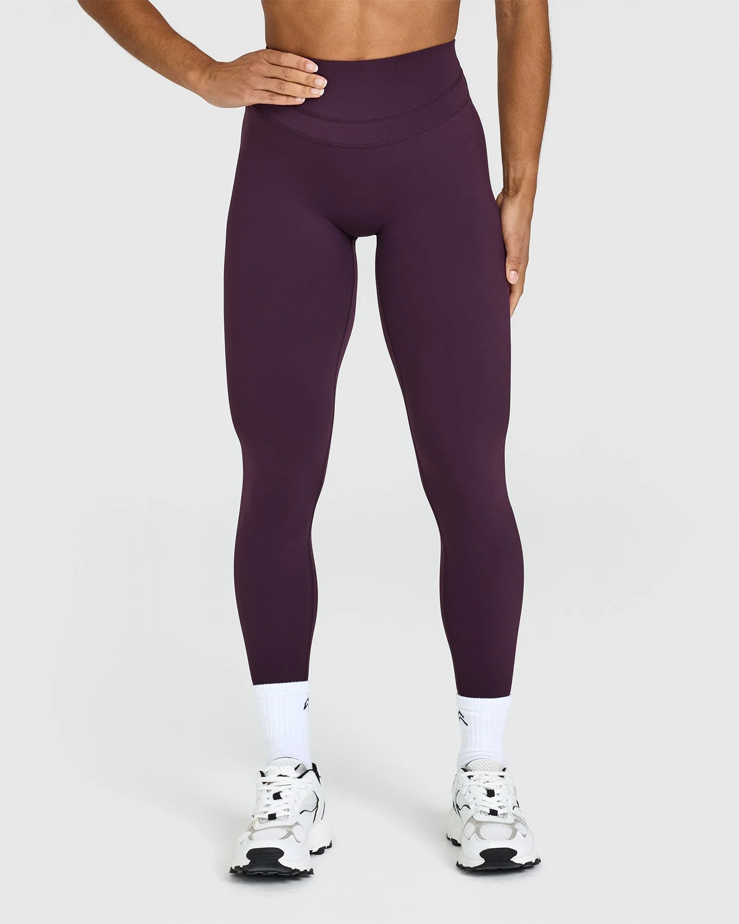 UnifiedMove™ High Waisted Leggings | Blackberry Purple - Image 2