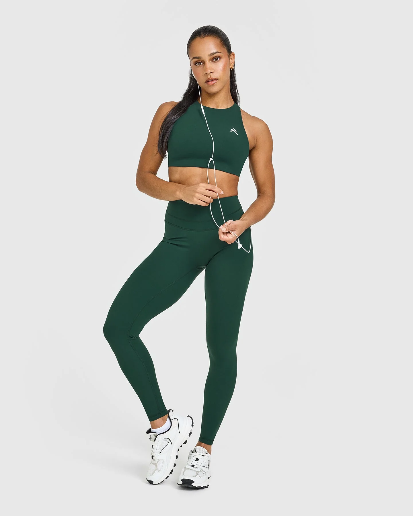 UnifiedMove™ High Waisted Leggings | Racing Green - Image 3