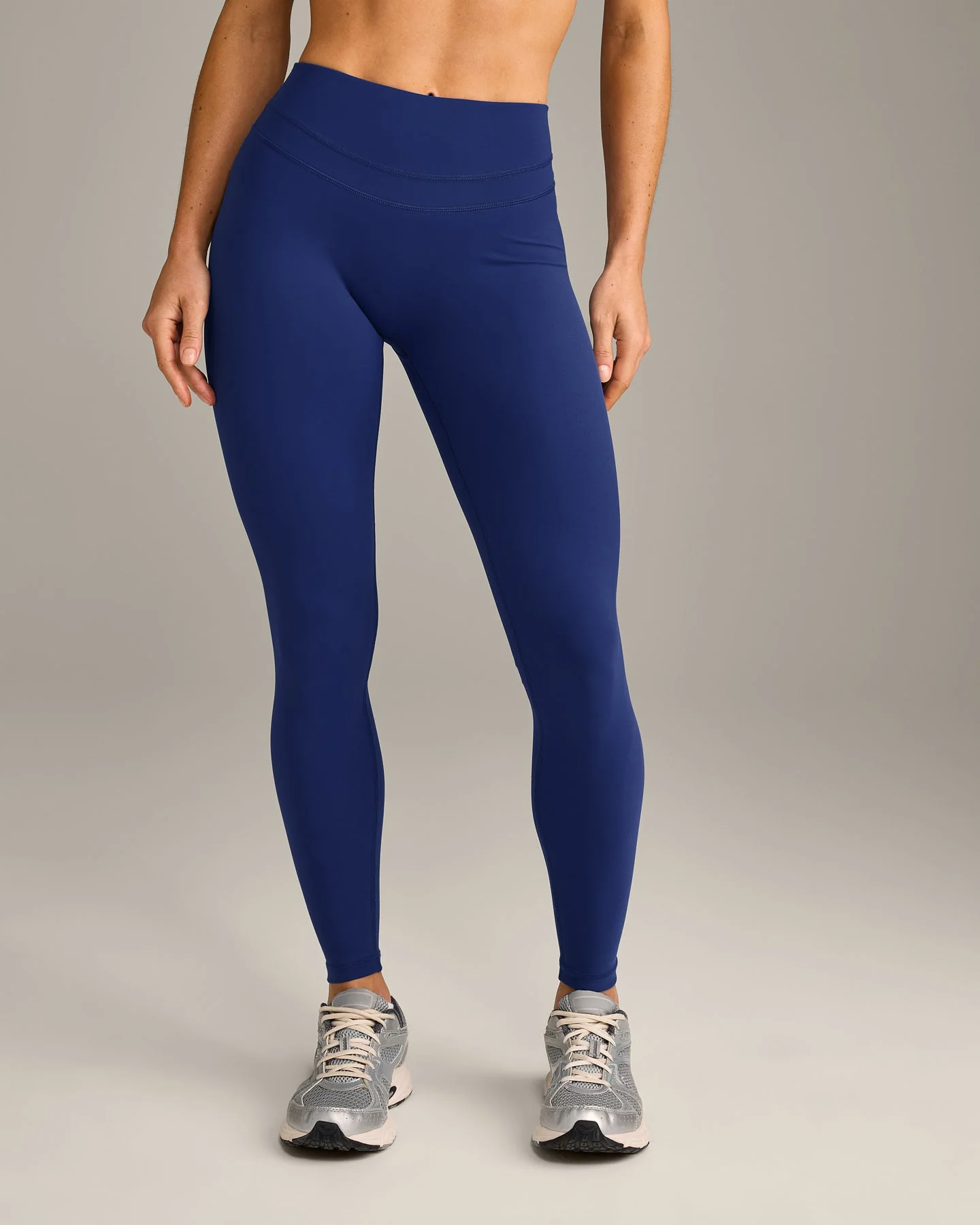 UnifiedMove™ High Waisted Leggings with Reflective Logo | Varsity Blue - Image 2