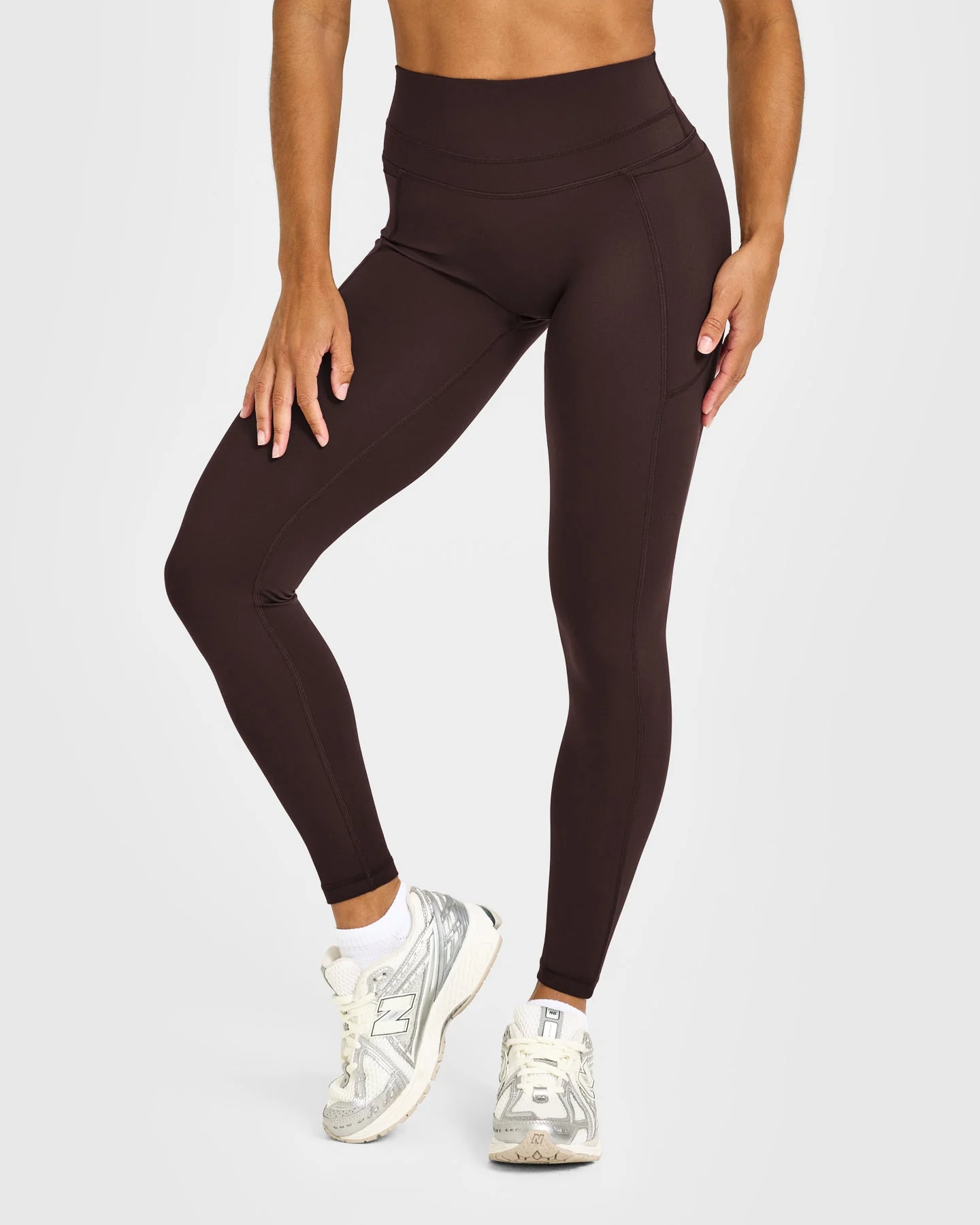 UnifiedMove™ High Waisted Pocket Leggings | 70% Cocoa - Image 2