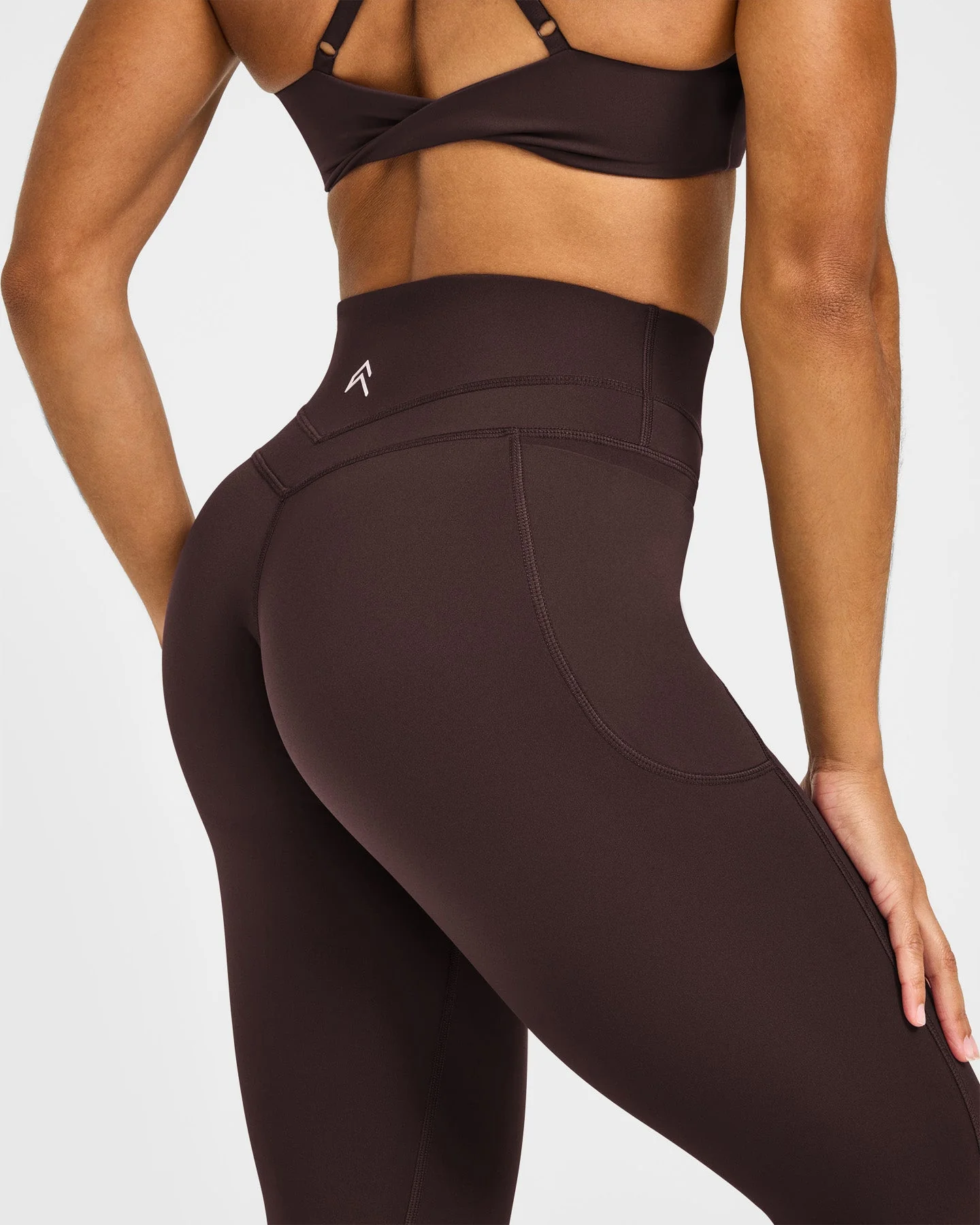 UnifiedMove™ High Waisted Pocket Leggings | 70% Cocoa - Image 4