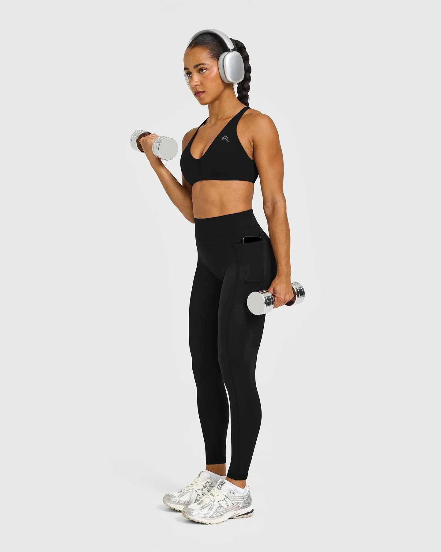 UnifiedMove™ High Waisted Pocket Leggings | Black - Image 3