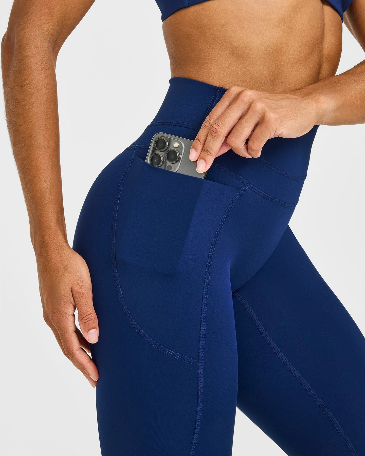 UnifiedMove™ High Waisted Pocket Leggings | Midnight - Image 5