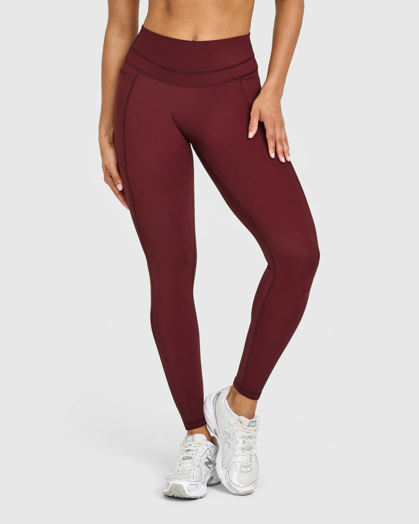 UnifiedMove™ High Waisted Pocket Leggings | Rosewood - Image 2