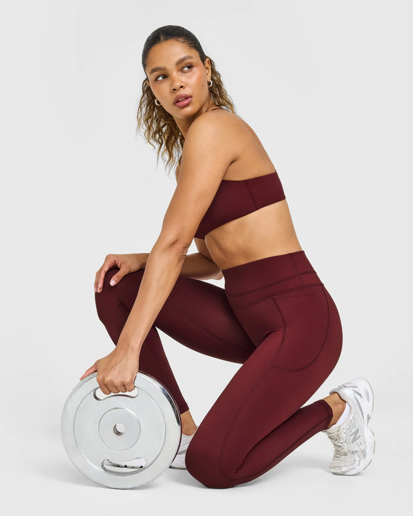 UnifiedMove™ High Waisted Pocket Leggings | Rosewood - Image 6