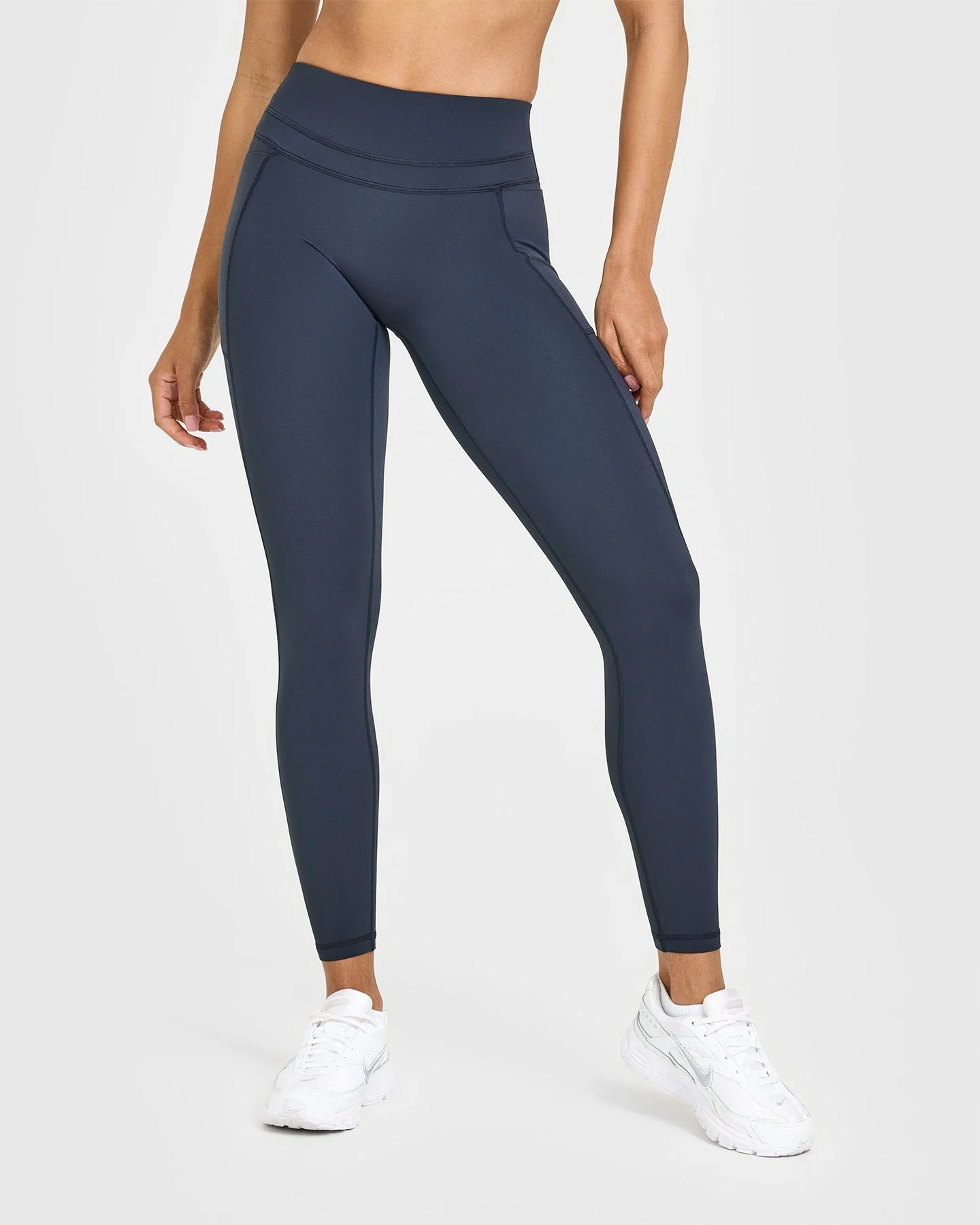 UnifiedMove™ High Waisted Pocket Leggings | True Blue - Image 2