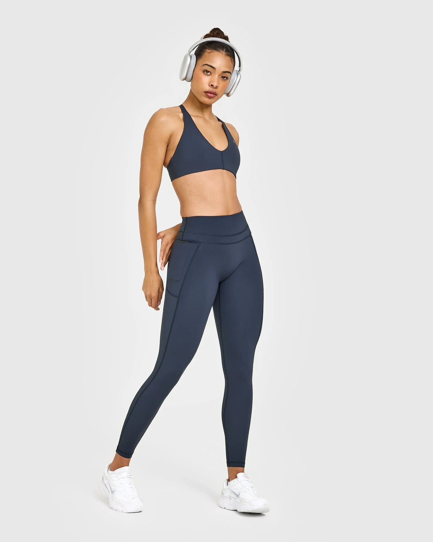 UnifiedMove™ High Waisted Pocket Leggings | True Blue - Image 3