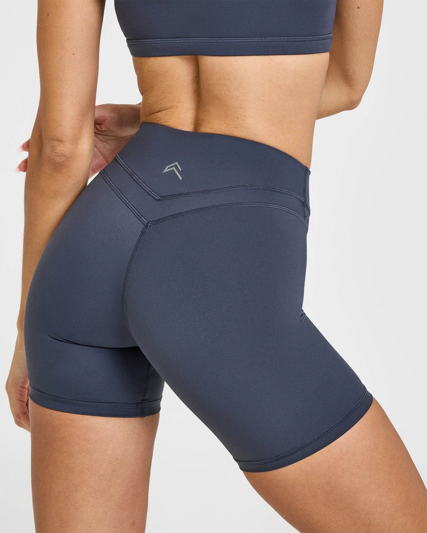 UnifiedMove™ High Waisted Shorts 6" | True Blue - Image 5