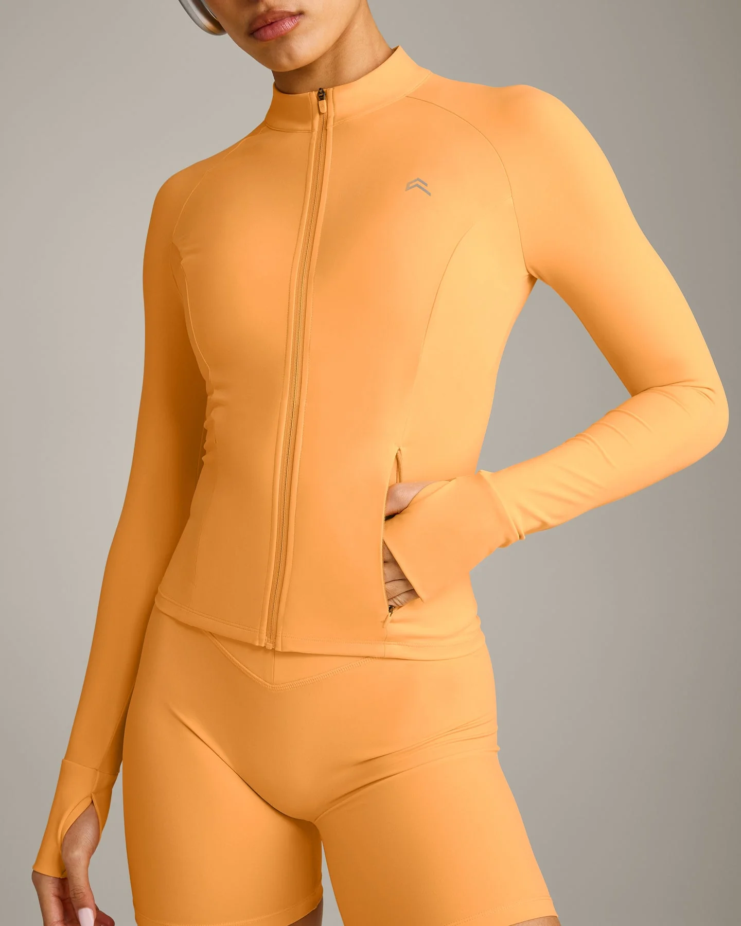 UnifiedMove™ Jacket with Reflective Logo | Powdered Orange - Image 4
