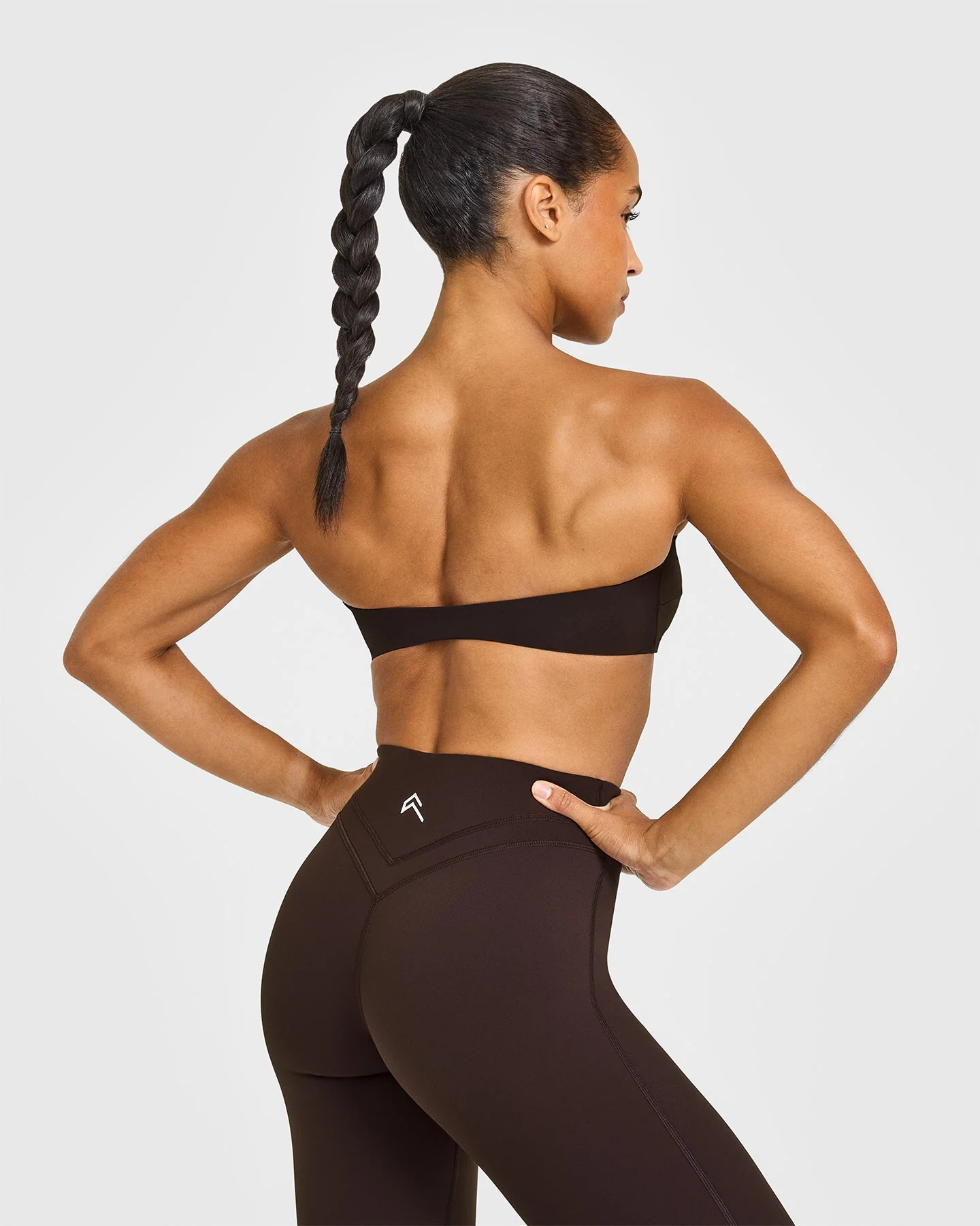 UnifiedMove™ Micro Bandeau Bralette | 70% Cocoa - Image 4