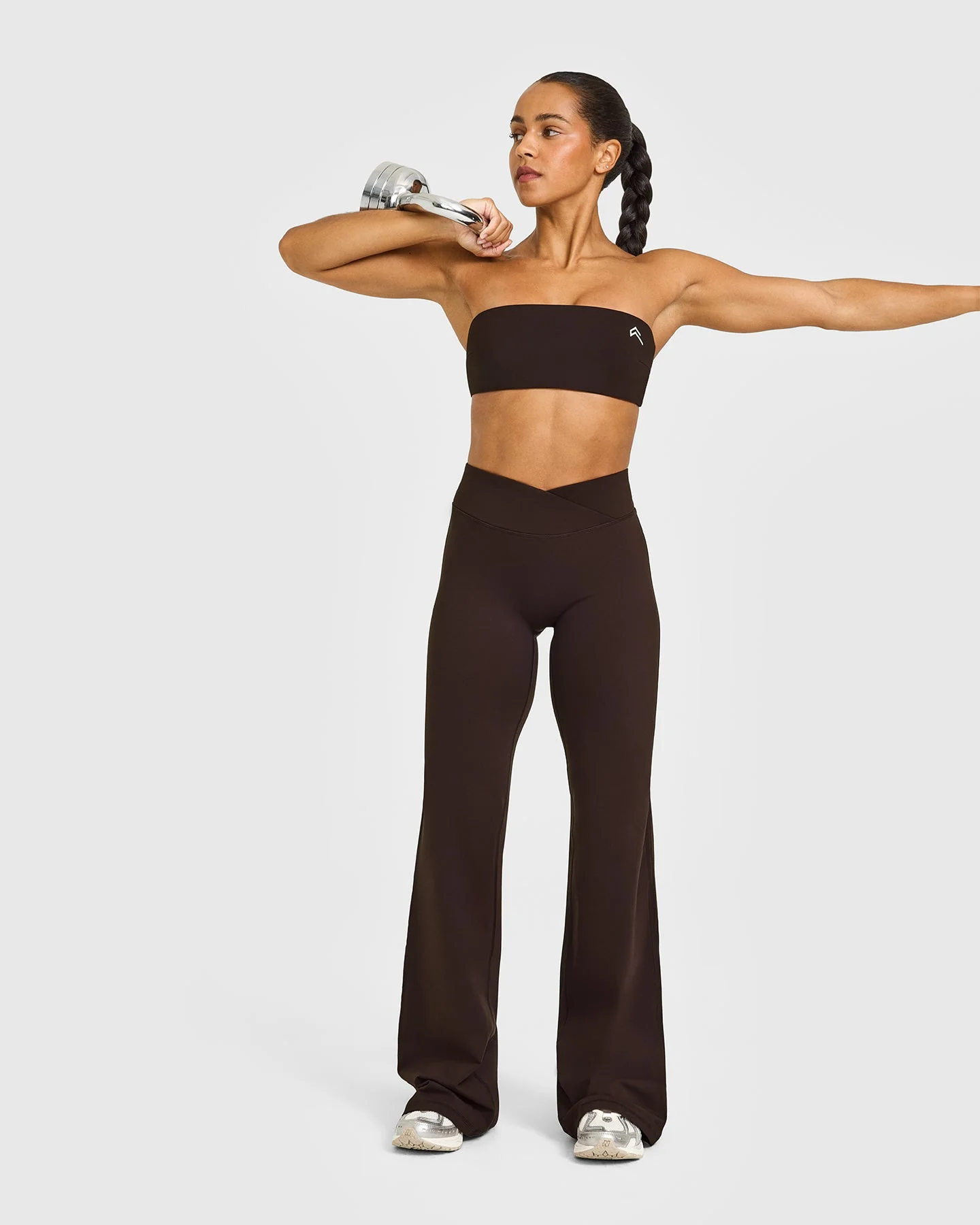 UnifiedMove™ Micro Bandeau Bralette | 70% Cocoa - Image 5