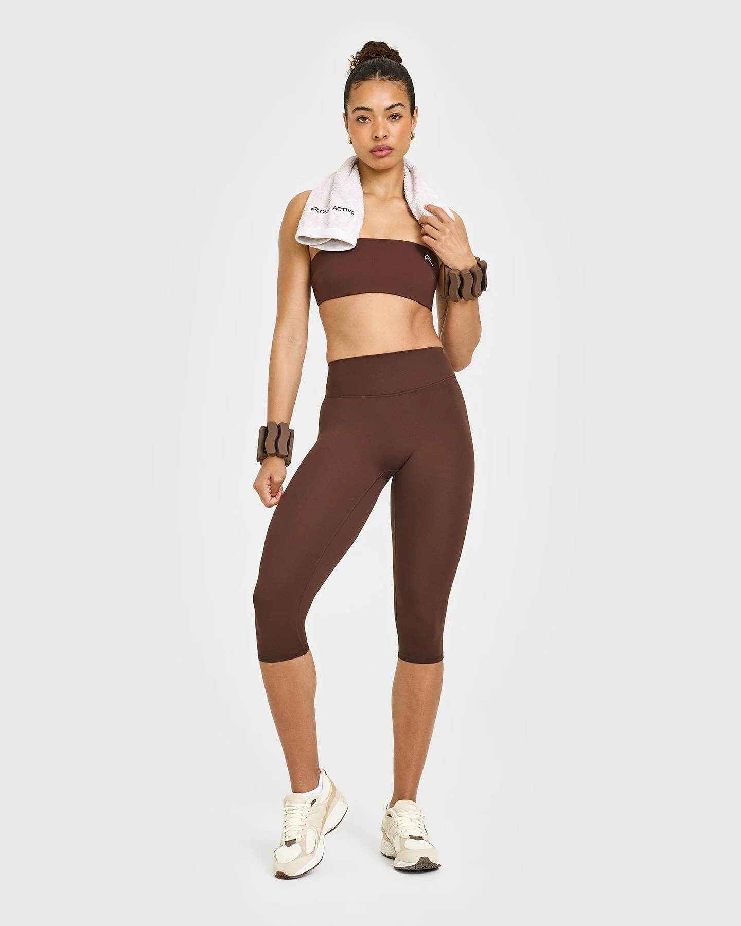 UnifiedMove™ Micro Bandeau Bralette | Espresso Brown - Image 3