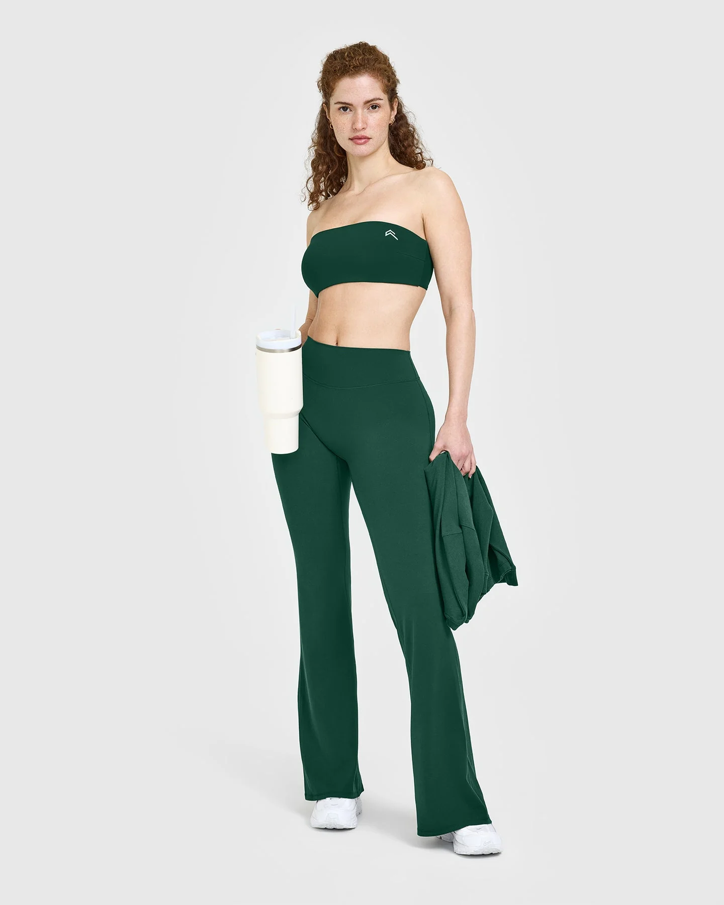 UnifiedMove™ Micro Bandeau Bralette | Racing Green - Image 2