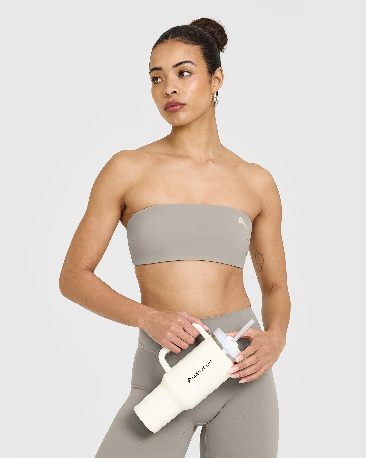 UnifiedMove™ Micro Bandeau Bralette | Warm Sand - Image 5