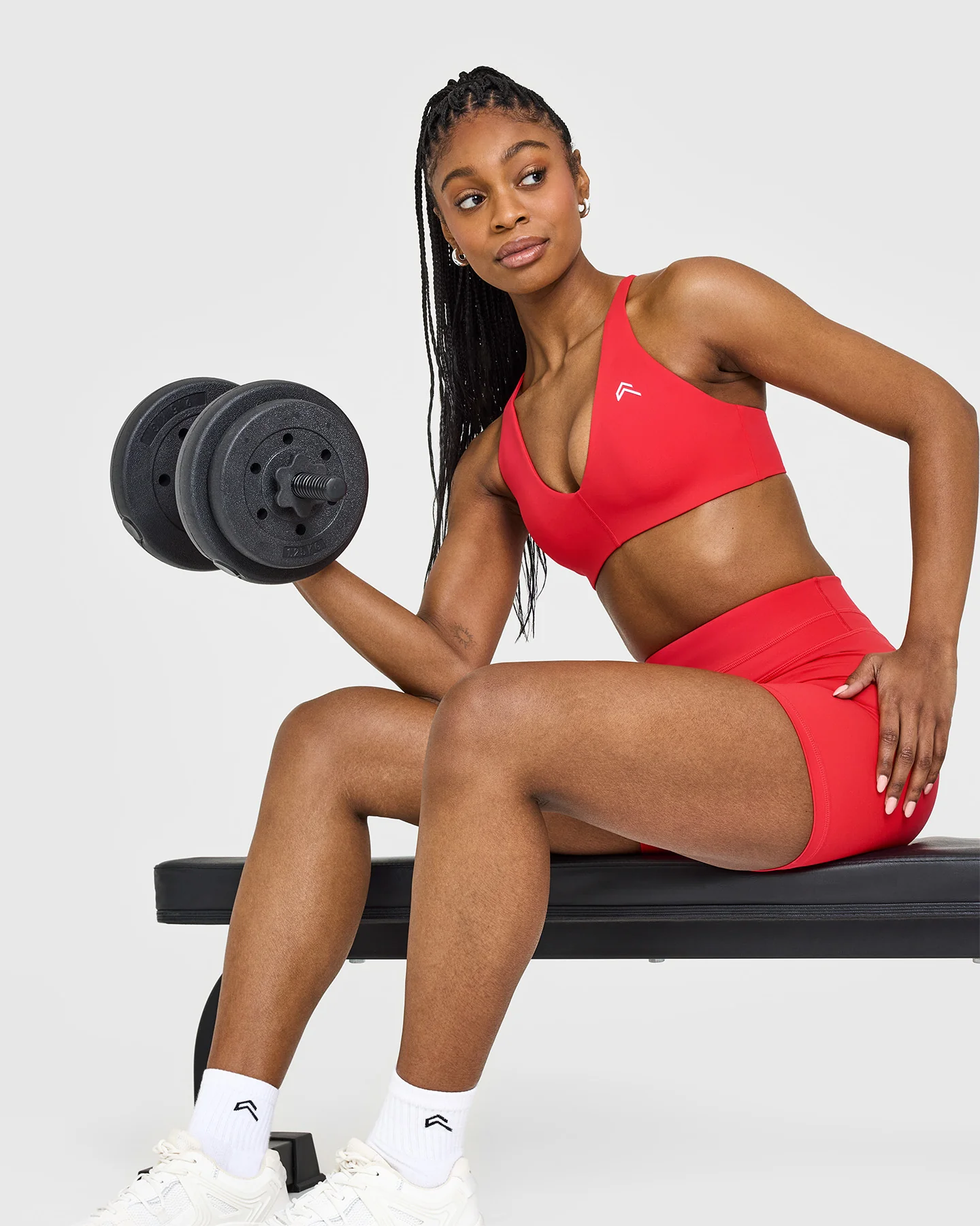 UnifiedMove™ Micro Bralette | Muscle Mommy Red - Image 6