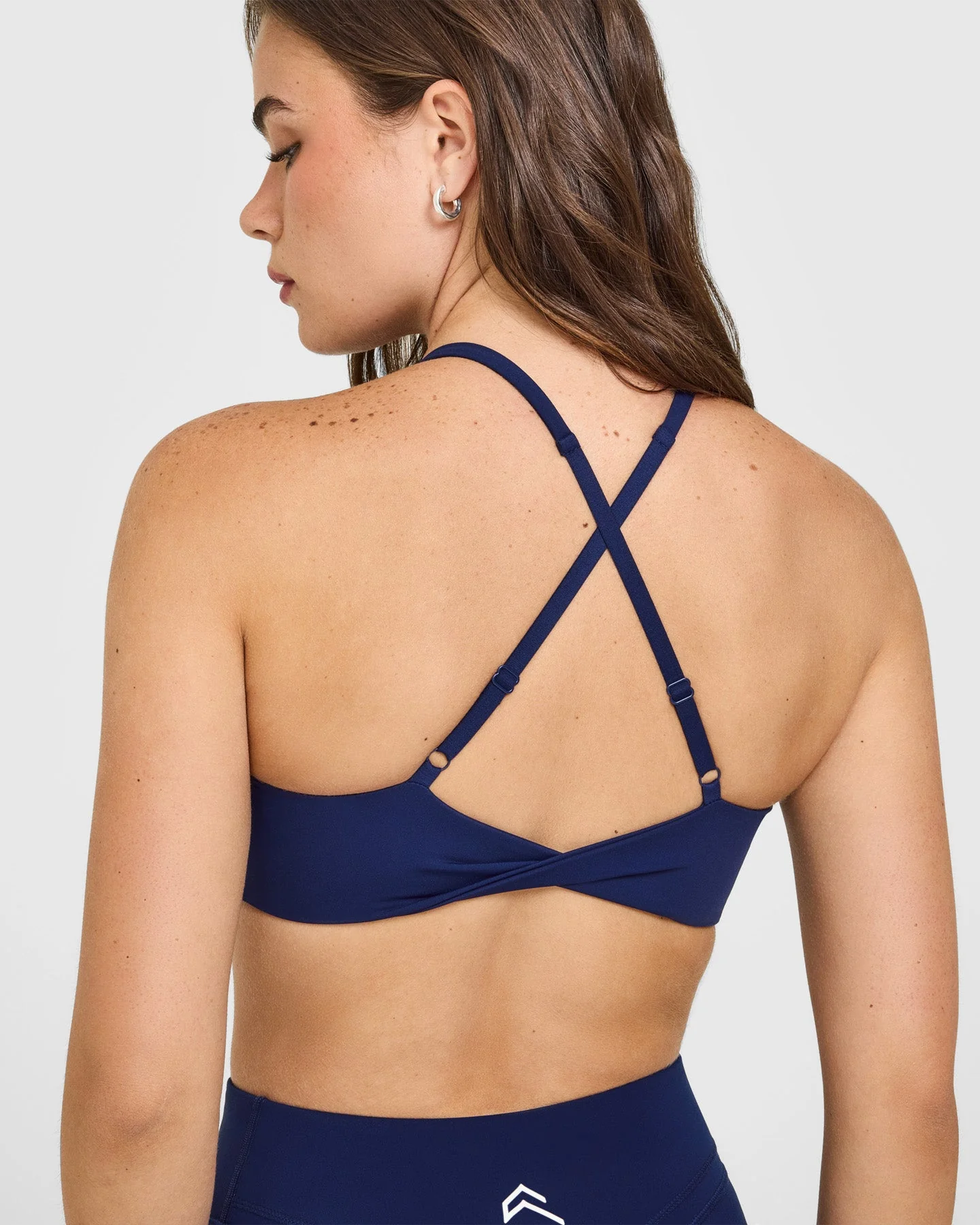 UnifiedMove™ Micro Bralette White Logo | Midnight - Image 4