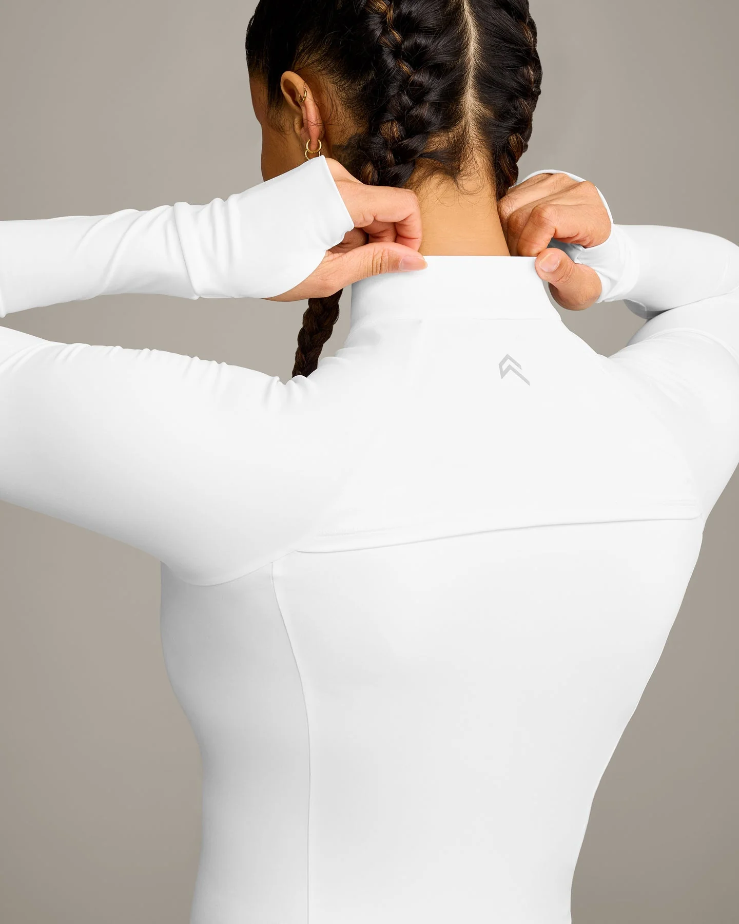 UnifiedMove™ Pocket Jacket with Reflective Logo | White - Image 2