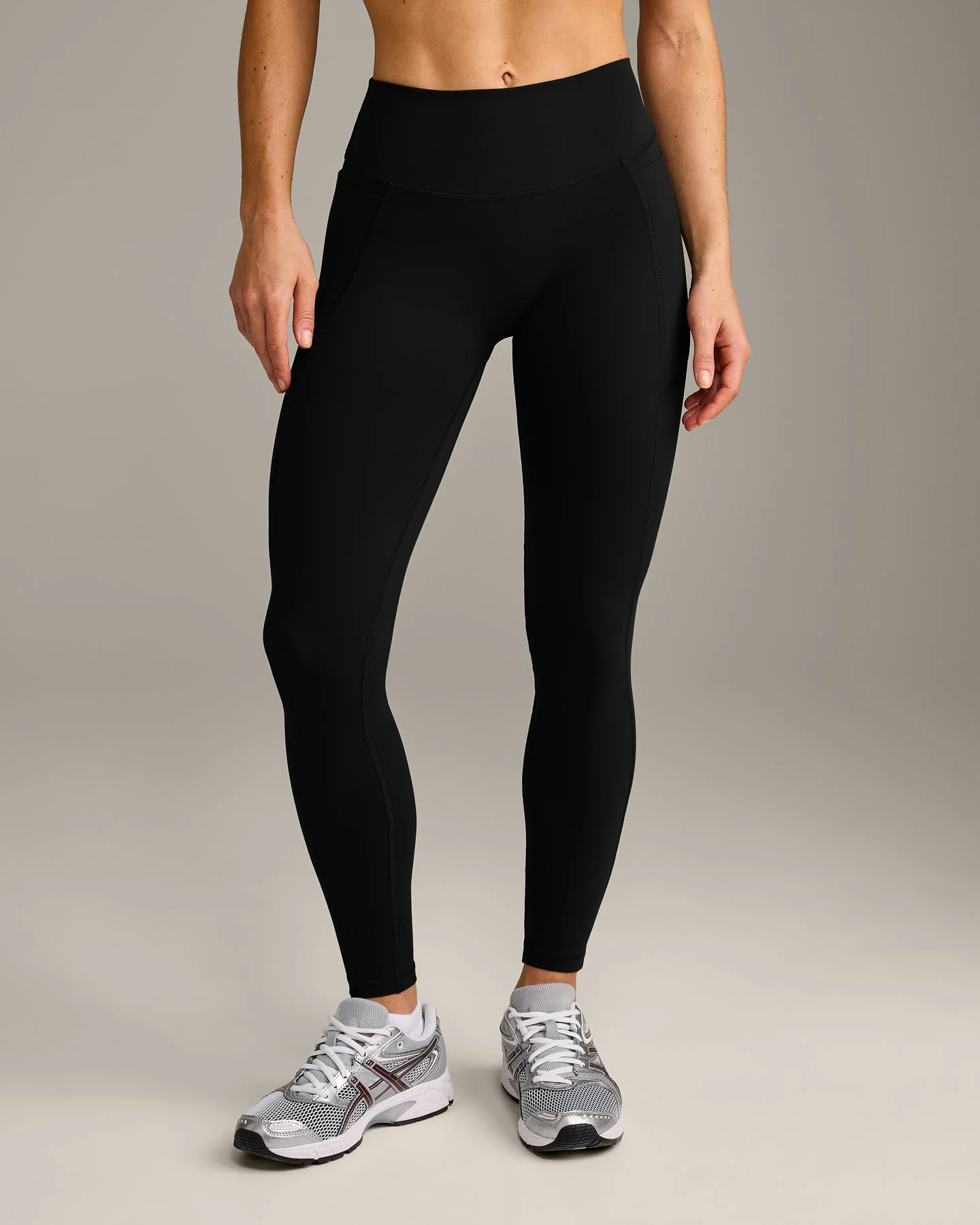 UnifiedMove™ Pocket Leggings with Bonding with Reflective Logo | Black - Image 2