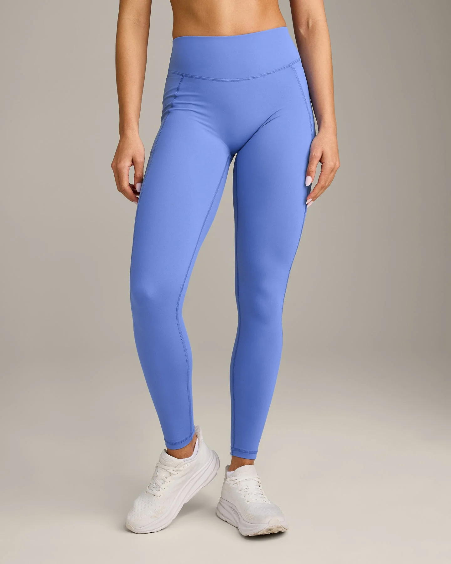 UnifiedMove™ Pocket Leggings with Bonding with Reflective Logo | Glaucous Blue - Image 2