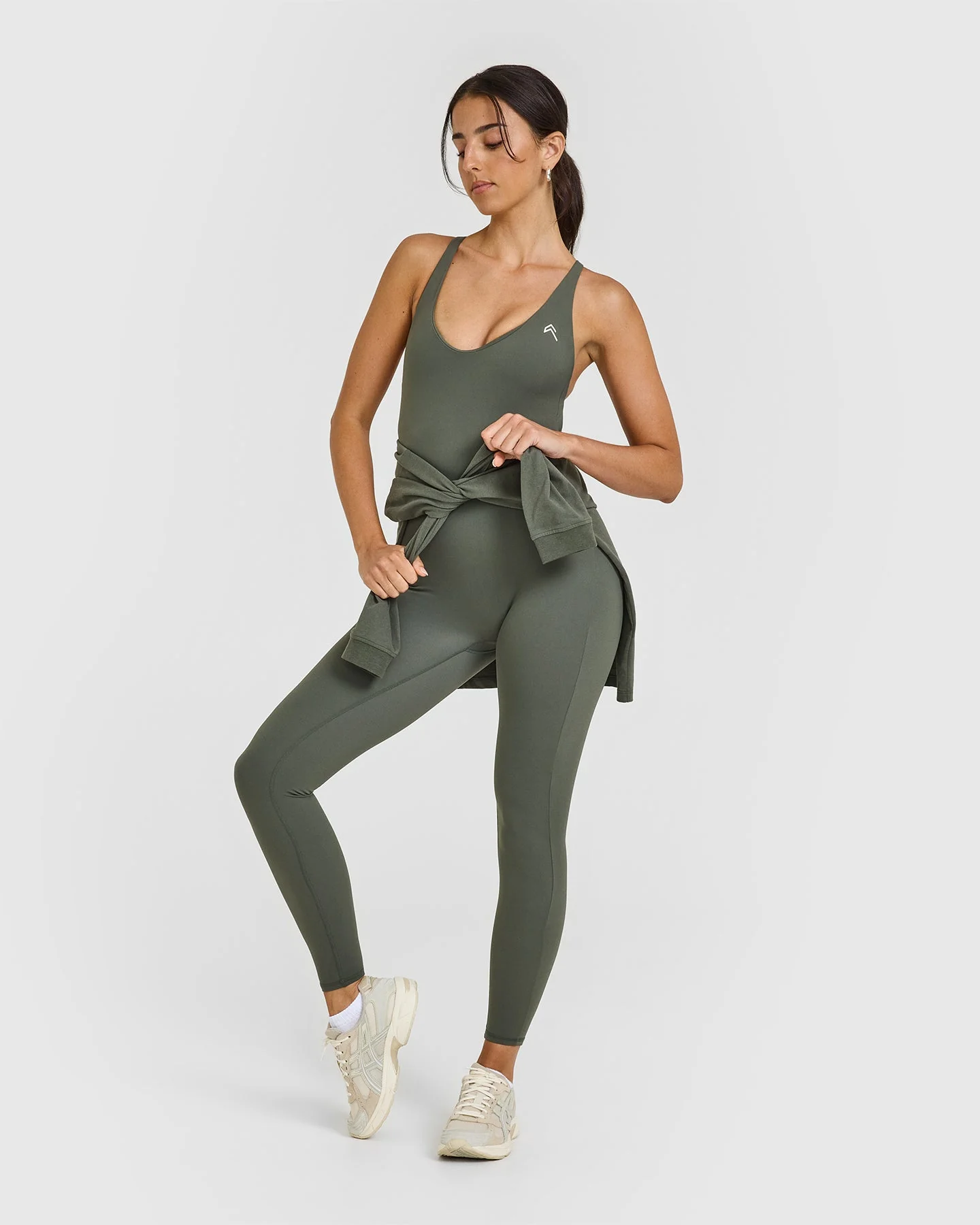 UnifiedMove™ Scoop Back All In One Long | Dark Khaki - Image 3