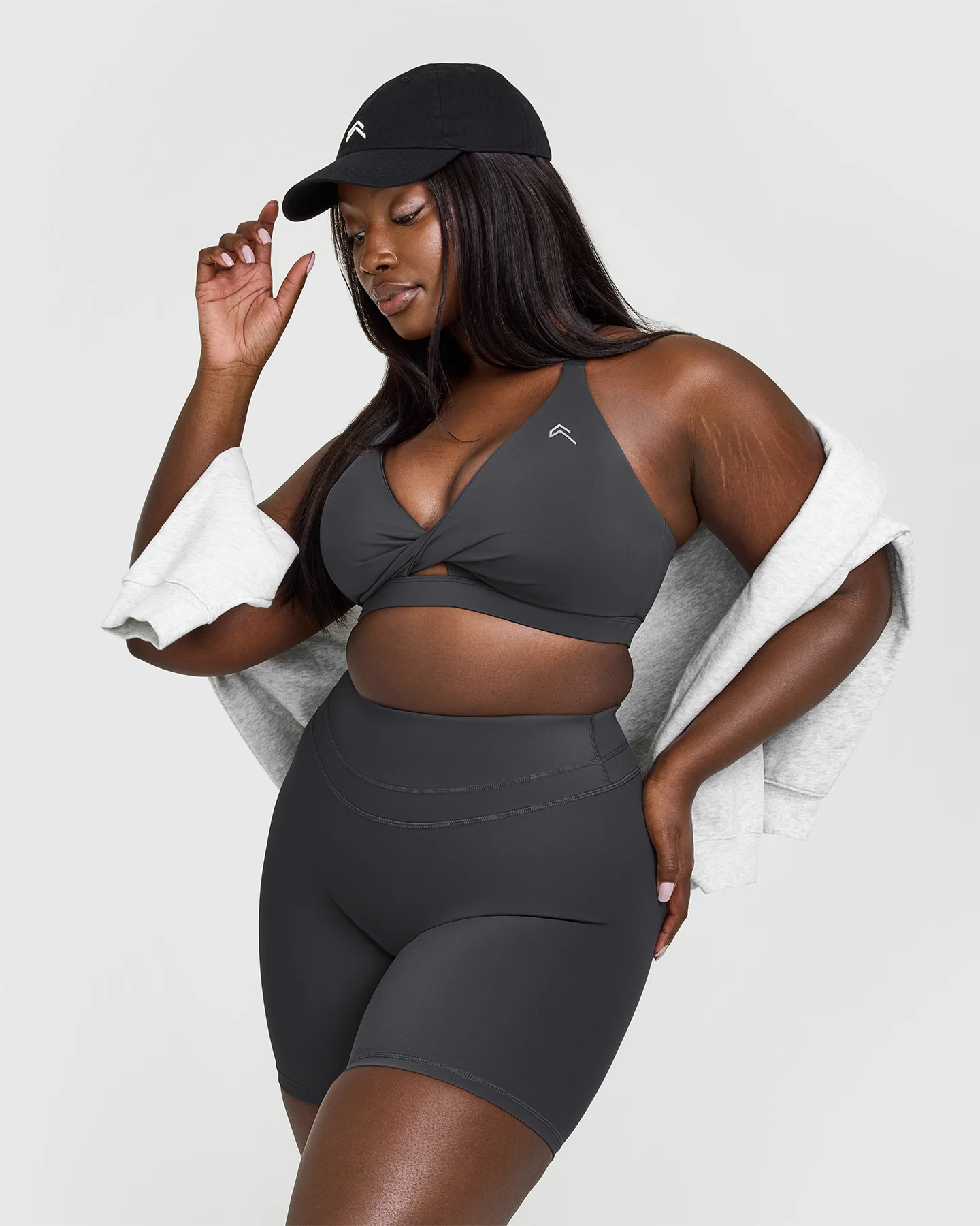 UnifiedMove™ Twist Sports Bra | Coal - Image 3