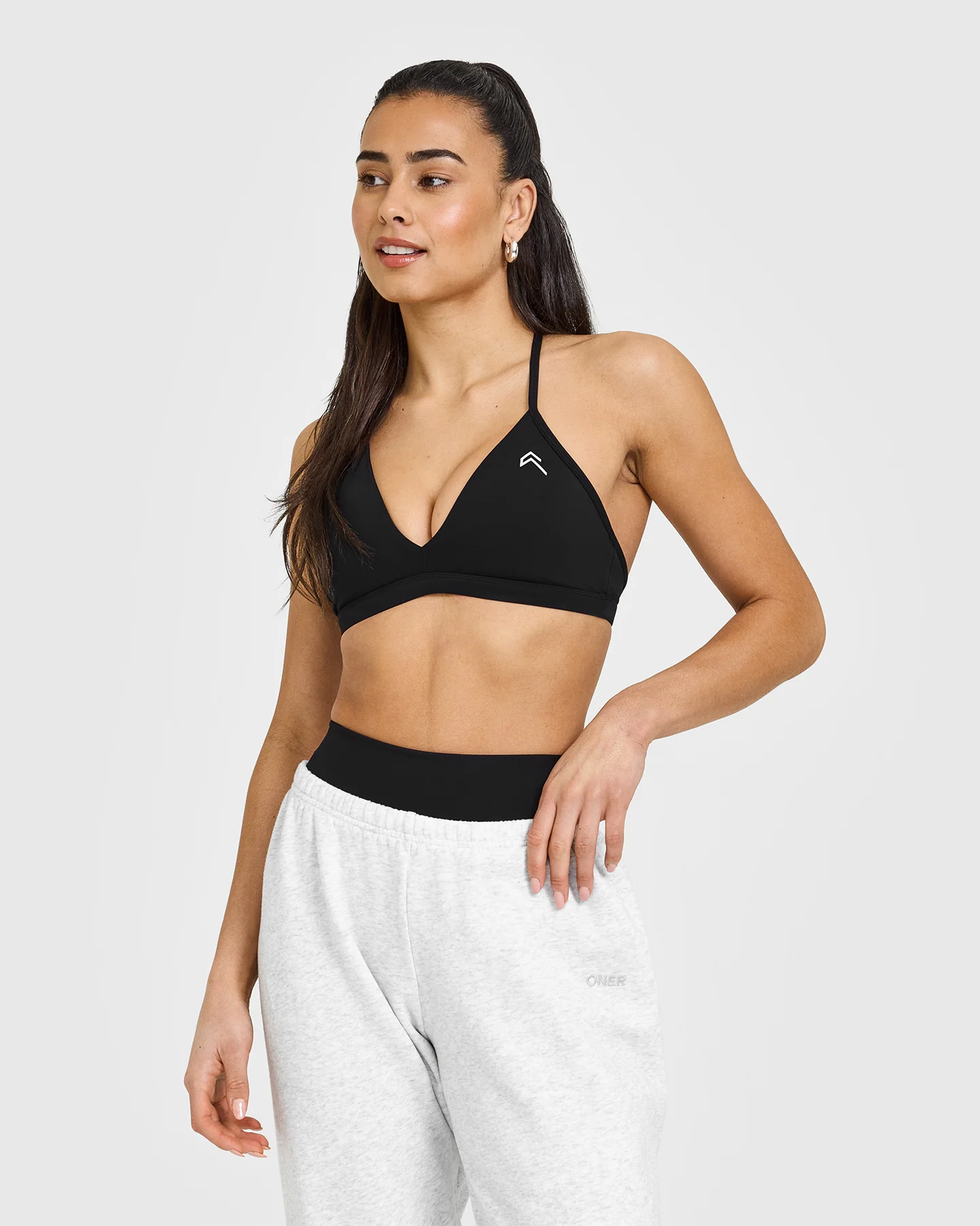 UnifiedMove™ Ultra Micro V Neck Bralette | Black