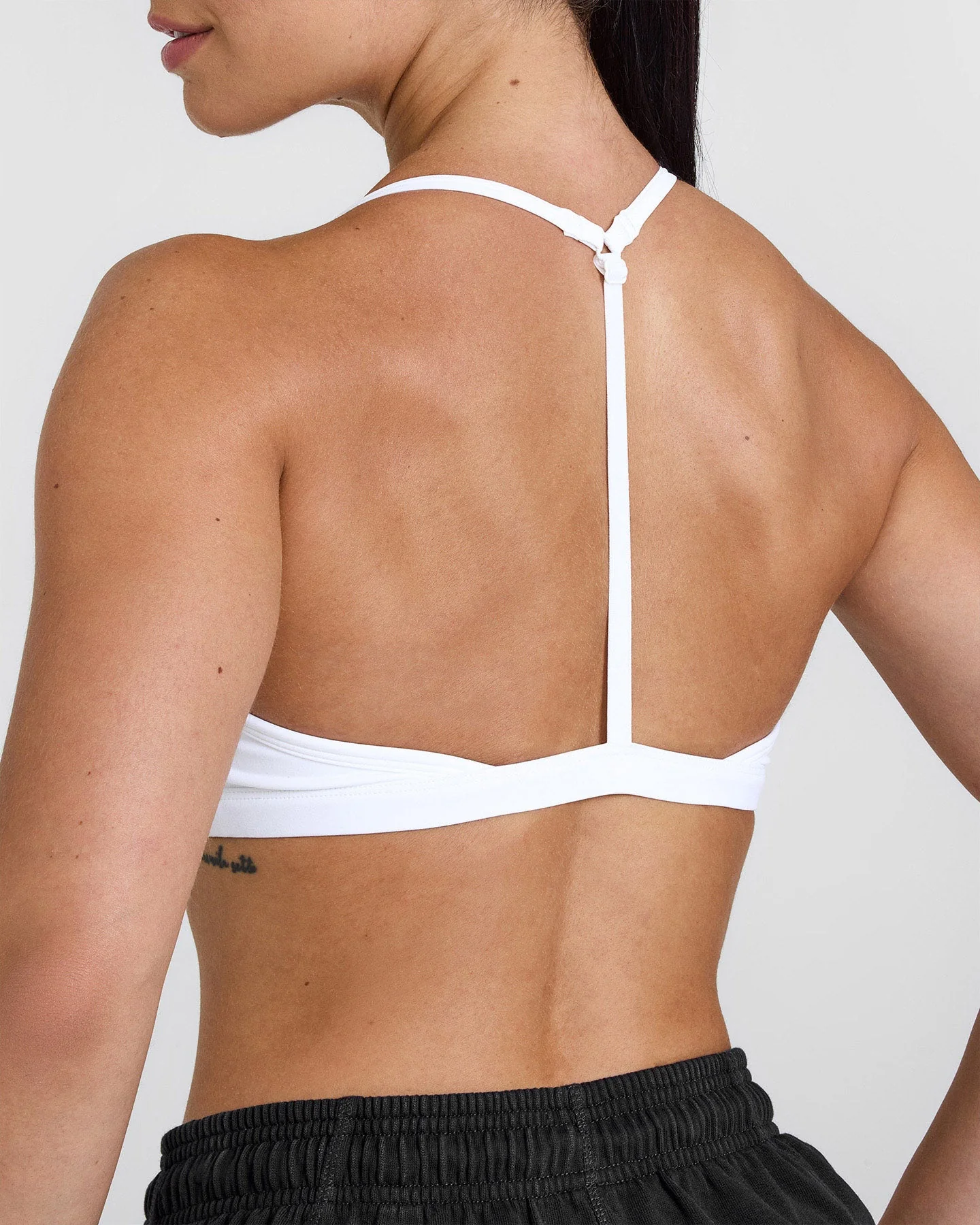 UnifiedMove™ Ultra Micro V Neck Bralette | White - Image 5
