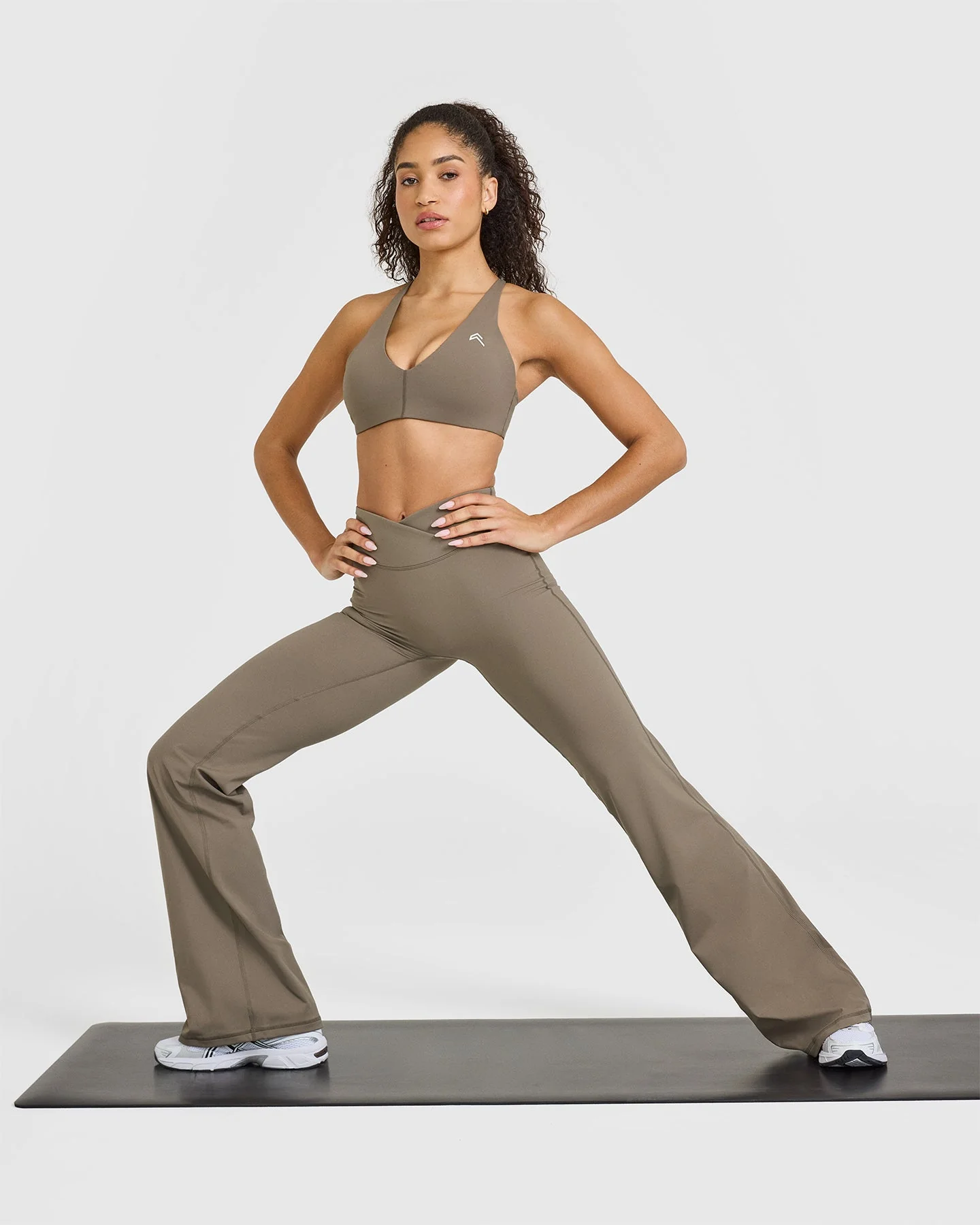 UnifiedMove™ Wrap Flared Bottoms | Moss Brown - Image 3