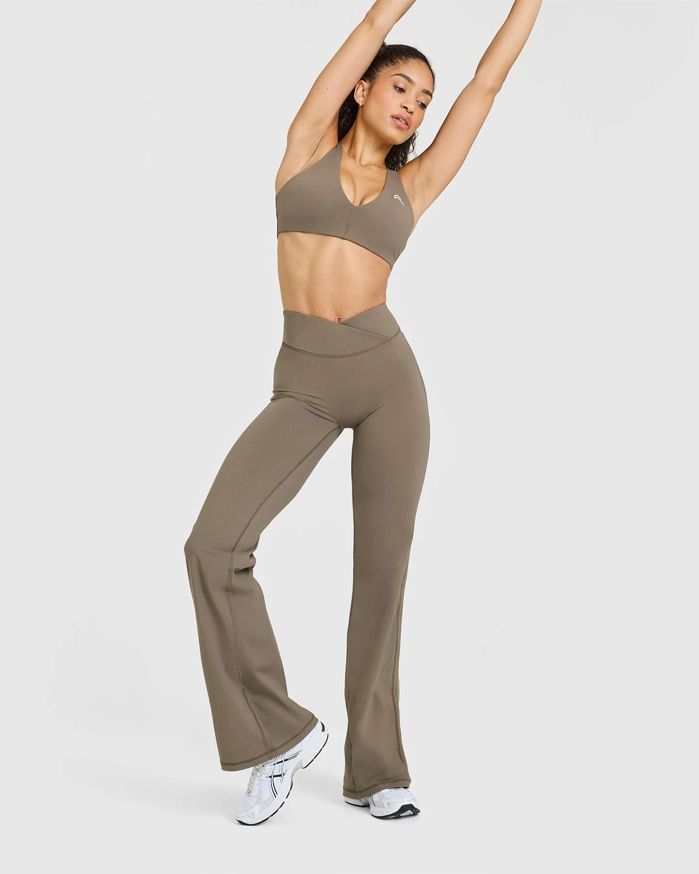 UnifiedMove™ Wrap Flared Bottoms | Moss Brown - Image 6