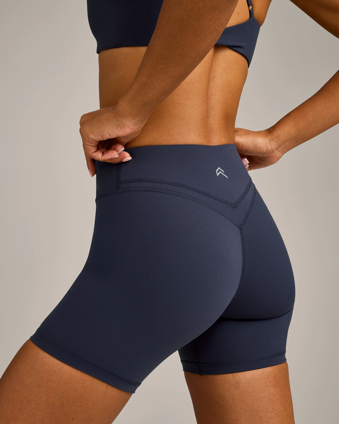 UnifiedMove™ Wrap Shorts 6" with Reflective Logo | True Blue - Image 4